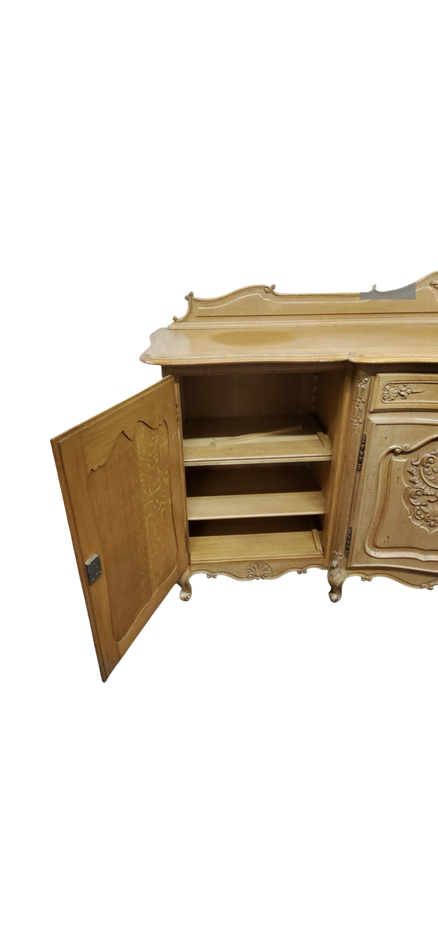 Huge 20th century French Louis XVI style oak sideboard 2.5M long