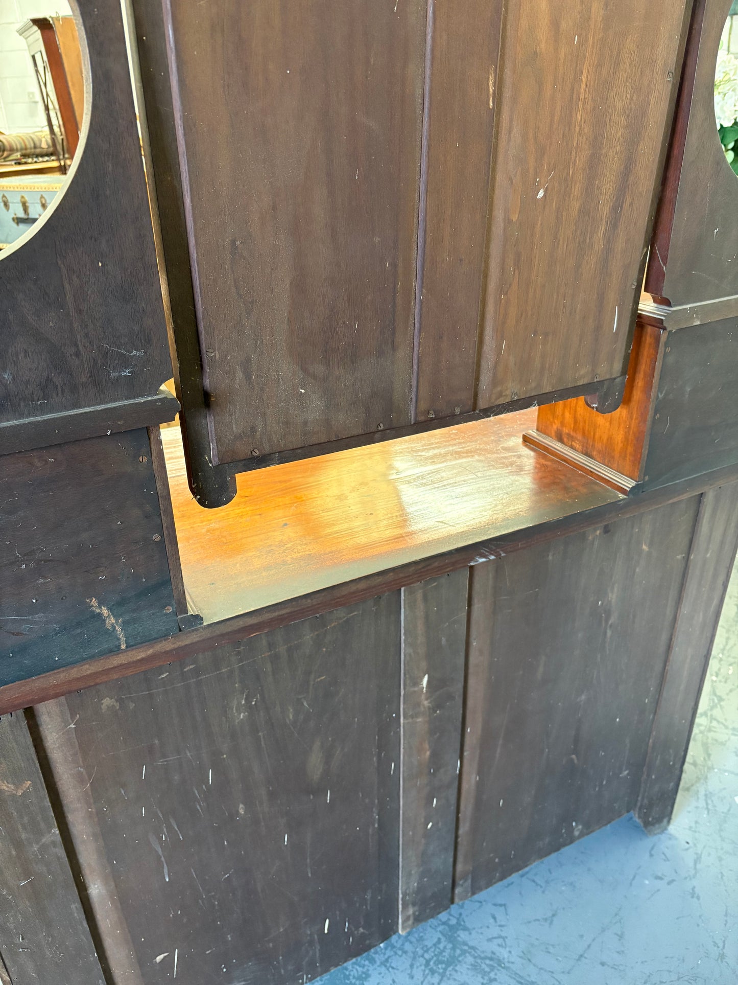 Edwardian Antique Dressing Chest / Drawers Country House
