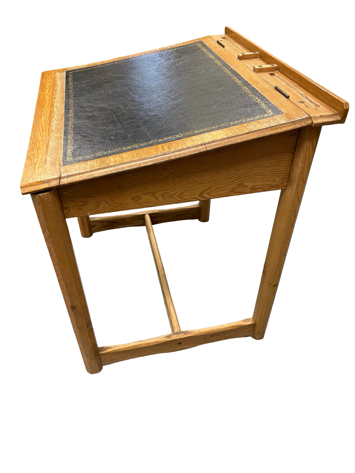 Victorian Pine Library Writing Study Desk - Compact home office