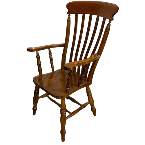 Traditional Beech & Elm Farmhouse Kitchen Chair