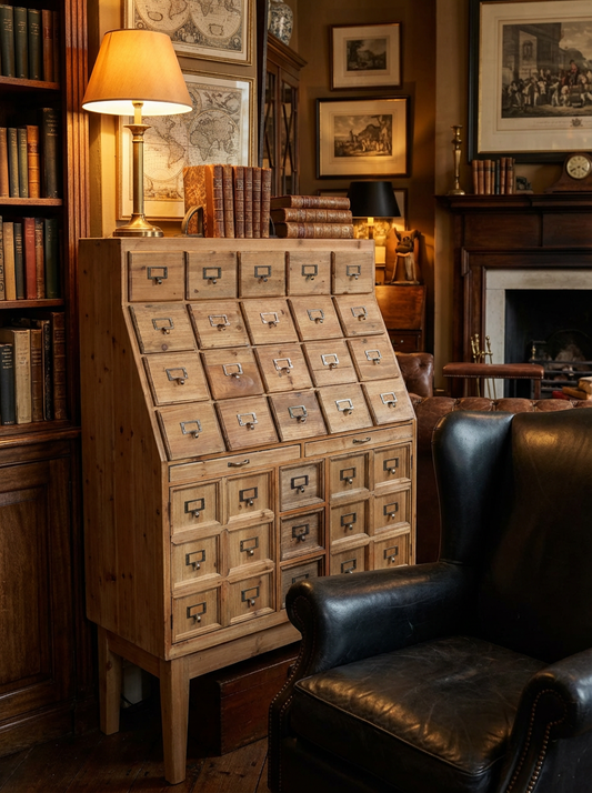 Apothecary Style Multi Drawer Office Craft Storage Cabinet Delivery