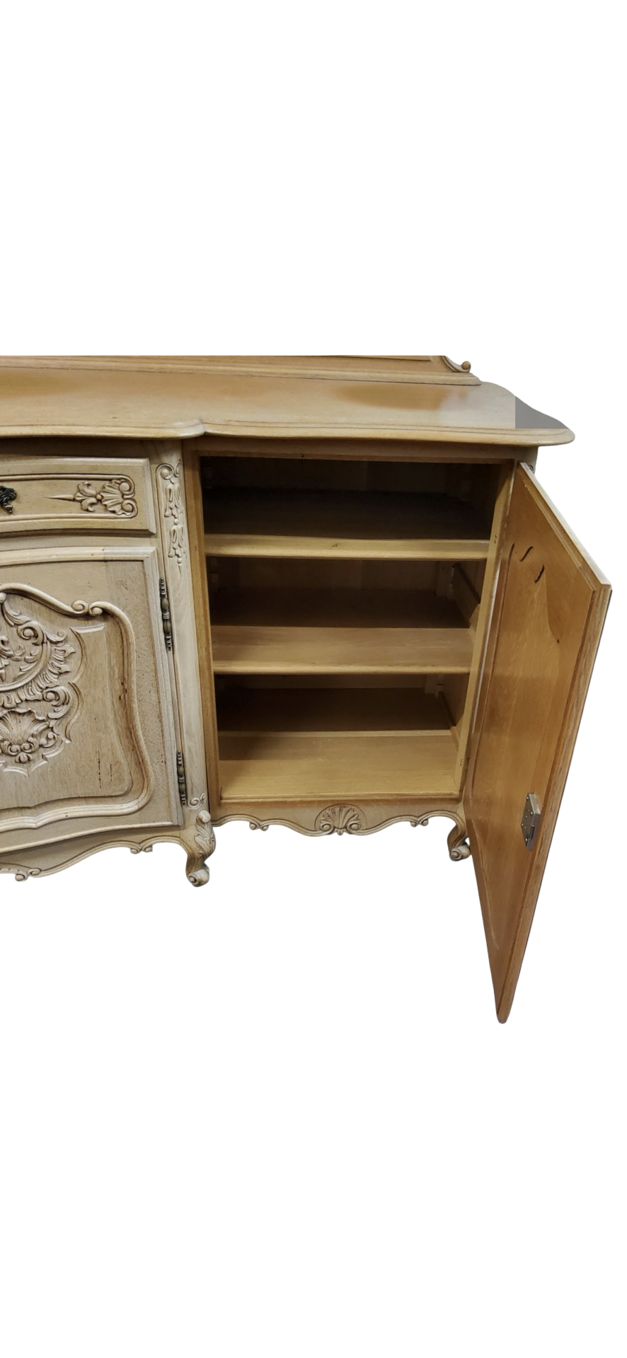 Huge 20th century French Louis XVI style oak sideboard 2.5M long