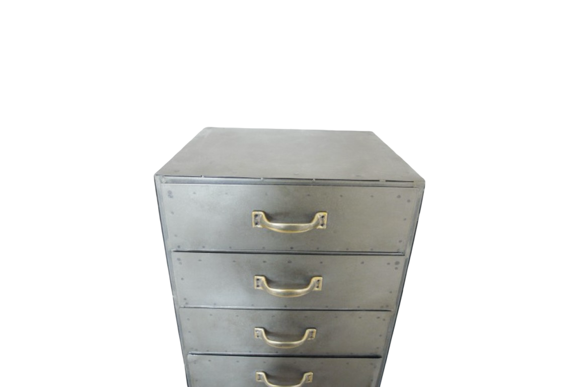 10 drawer industrial metal Filing cabinet for office crafts paperwork storage