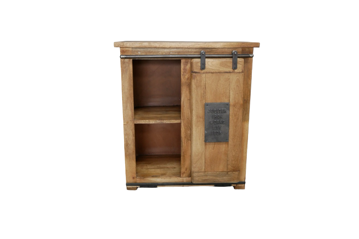 Rustic Kitchen Island Type Butchers Prep unit with Storage Underneath
