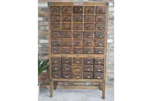Wooden Vintage Style Multi Drawer crafter / collector Storage Cabinet