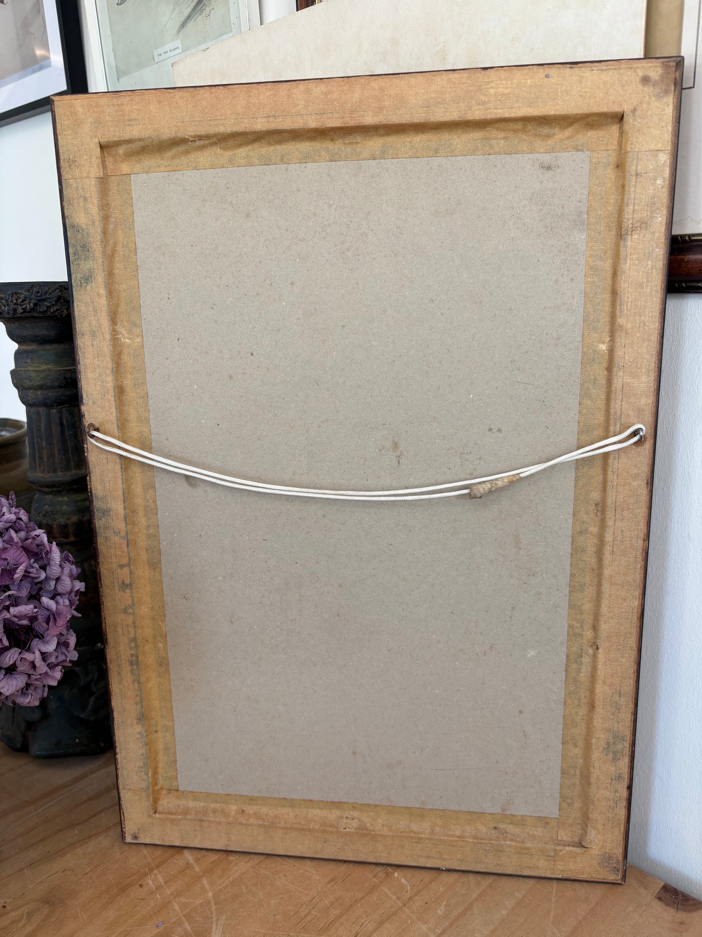 An Old vintage framed Vanity Fair magazine print 1800’s