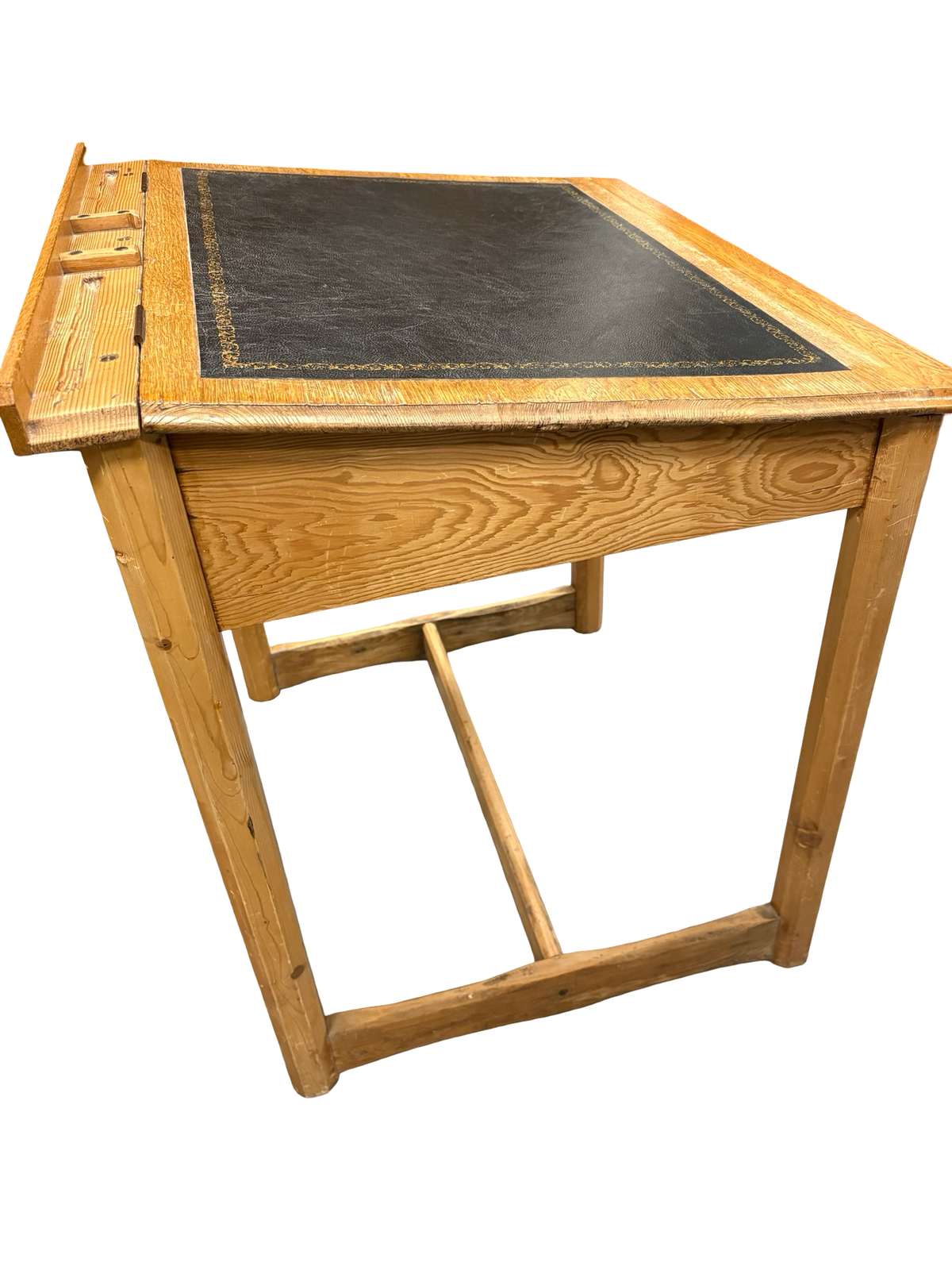 Victorian Pine Library Writing Study Desk - Compact home office