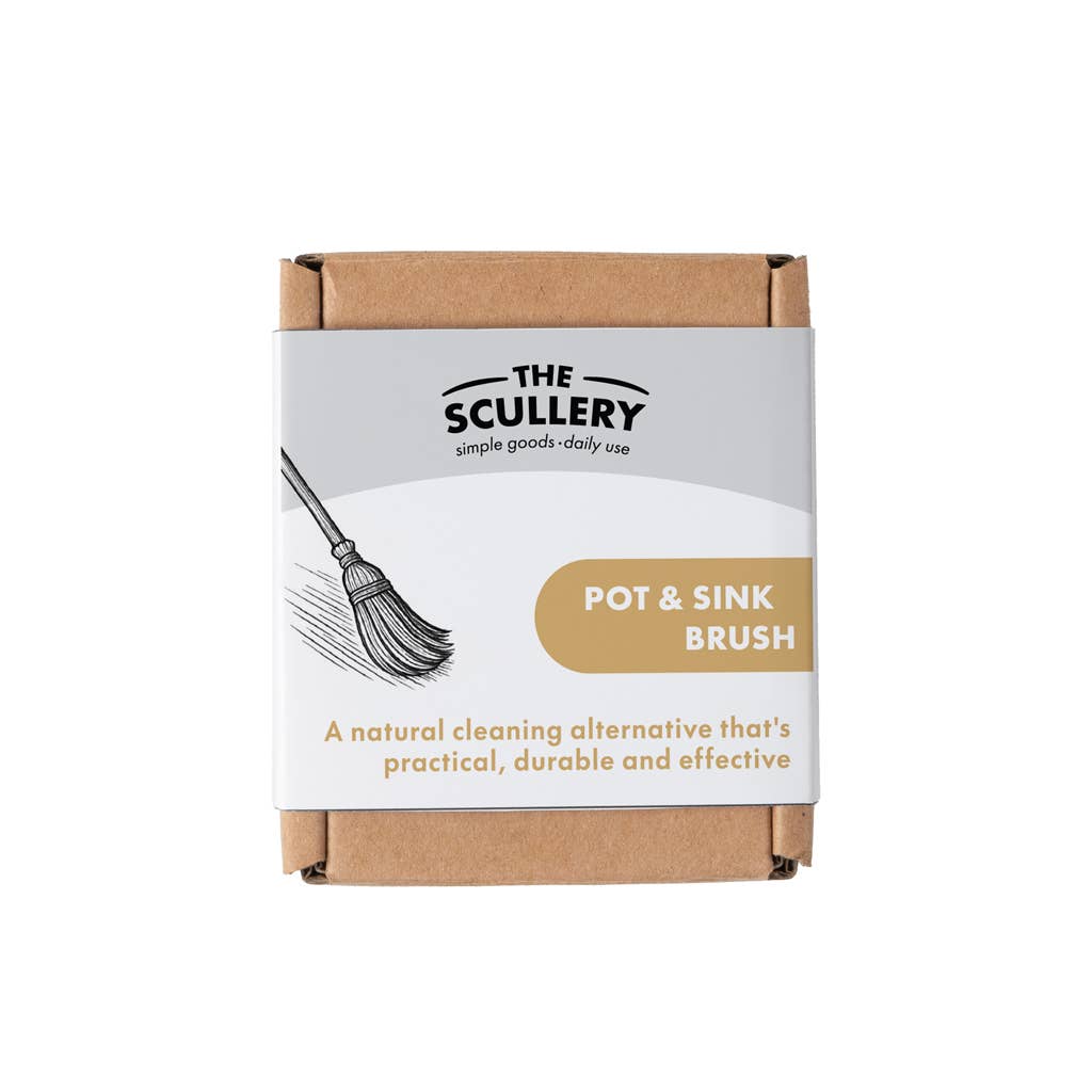 THE SCULLERY - POT AND SINK BRUSH
